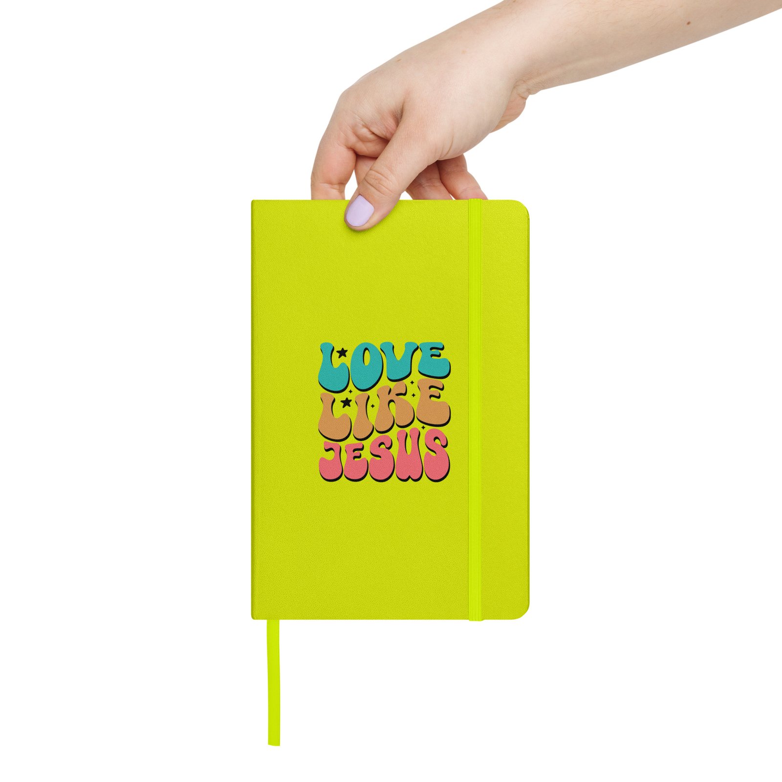 Love Like Jesus - Hardcover bound notebook - Image 2
