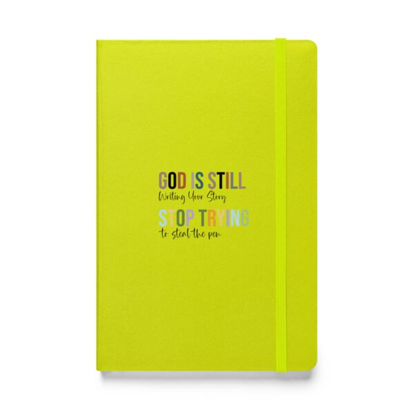 God Is Still Writing Your Story - Hardcover bound notebook - Image 8