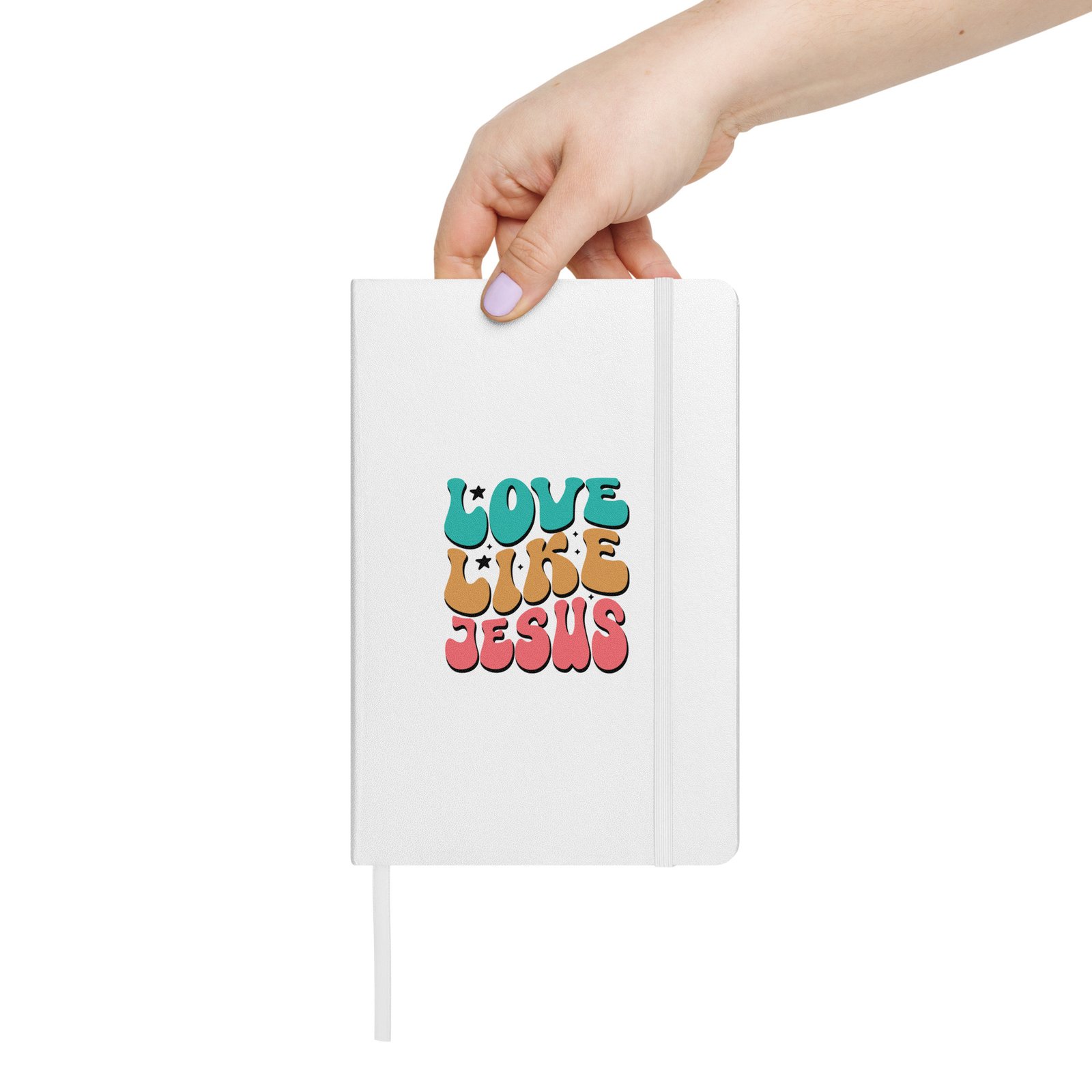 Love Like Jesus - Hardcover bound notebook - Image 6