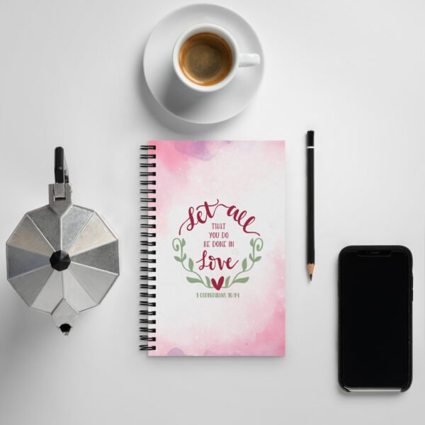 With God All Things Are Possible - Spiral notebook - Image 7