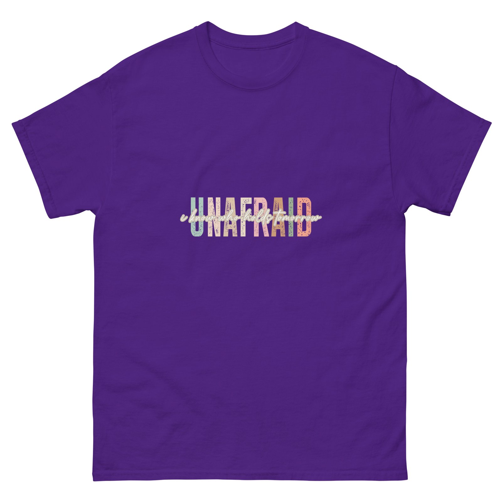 Unafraid - Unisex classic tee - Image 9