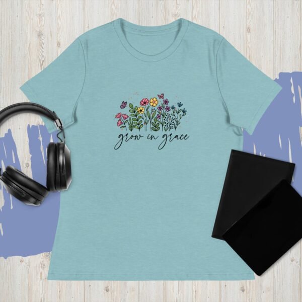 Grow In Grace - Women's Shirt (Light Color) - Image 11