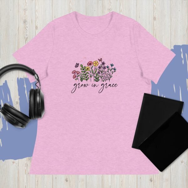 Grow In Grace - Women's Shirt (Light Color) - Image 7