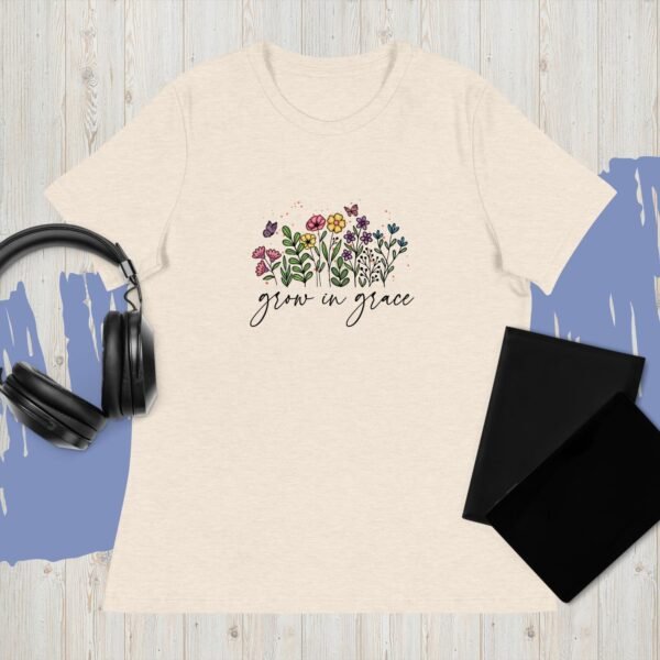 Grow In Grace - Women's Shirt (Light Color) - Image 8