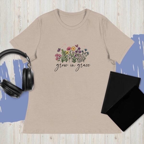 Grow In Grace - Women's Shirt (Light Color) - Image 13