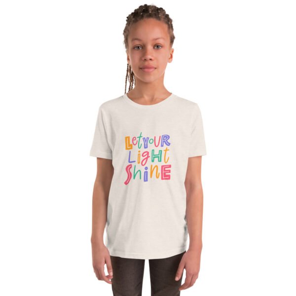 Let you Light Shine - Youth Short Sleeve T-Shirt - Image 11