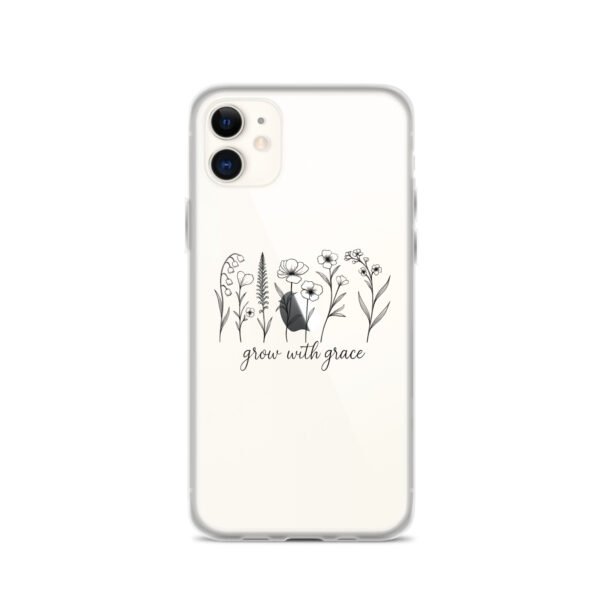 Grow wityh Grace - Clear Case for iPhone® - Image 12