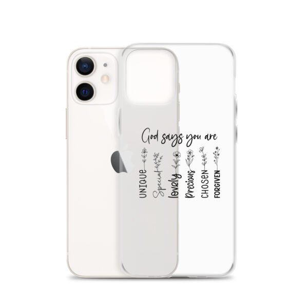 God Says You Are - Clear Case for iPhone® - Image 22