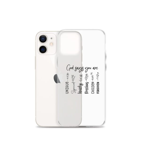 God Says You Are - Clear Case for iPhone® - Image 20