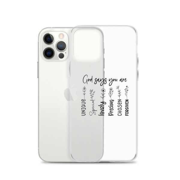 God Says You Are - Clear Case for iPhone® - Image 26