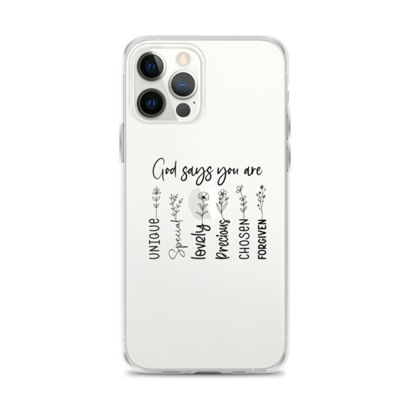 God Says You Are - Clear Case for iPhone® - Image 23