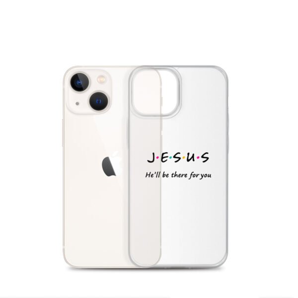 Jesus - He'll Be There For You - Clear Case for iPhone® - Image 28