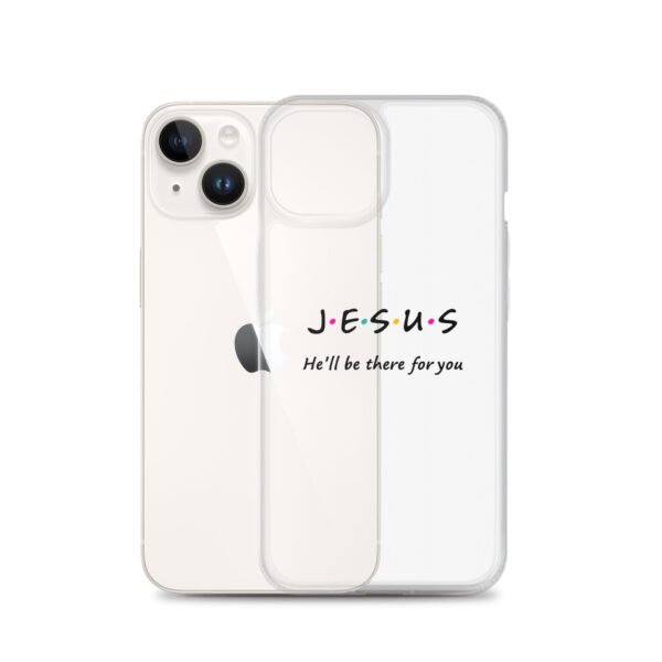 Jesus - He'll Be There For You - Clear Case for iPhone® - Image 36
