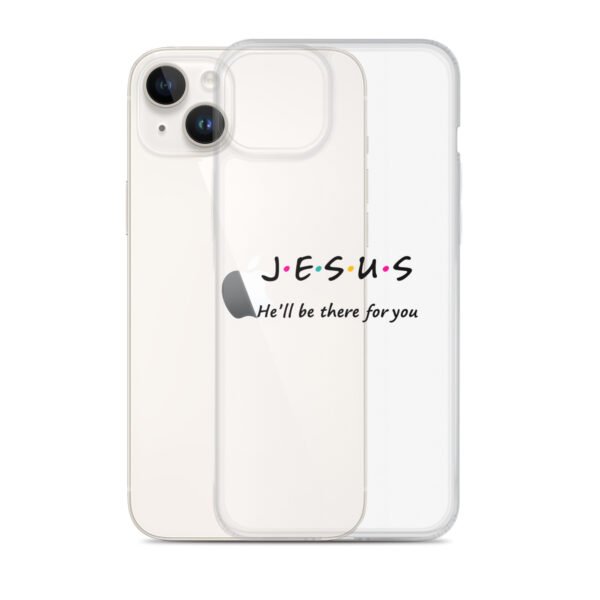 Jesus - He'll Be There For You - Clear Case for iPhone® - Image 40