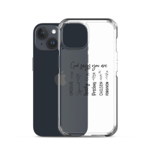 God Says You Are - Clear Case for iPhone® - Image 44