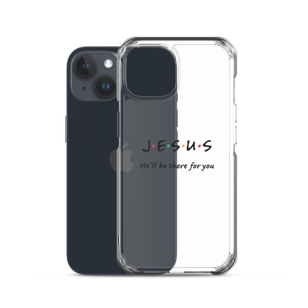 Jesus - He'll Be There For You - Clear Case for iPhone® - Image 44