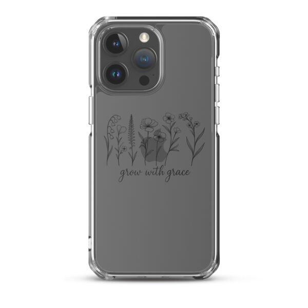 Grow wityh Grace - Clear Case for iPhone® - Image 49