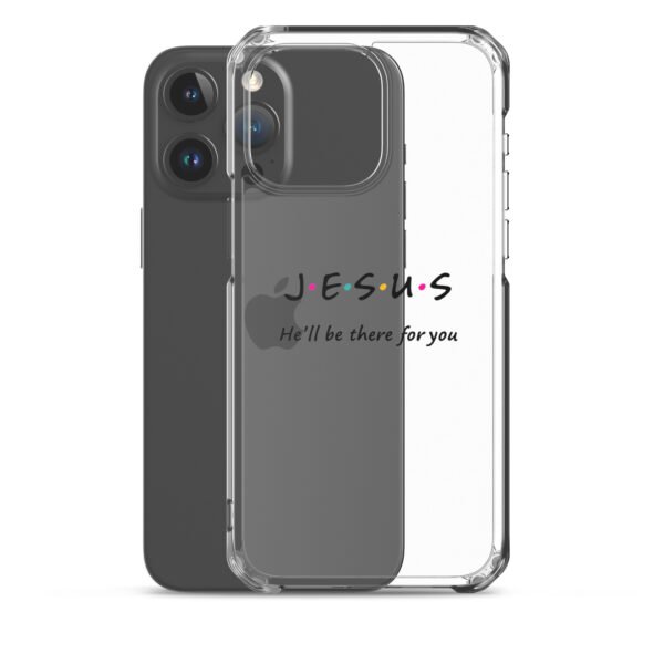 Jesus - He'll Be There For You - Clear Case for iPhone® - Image 50