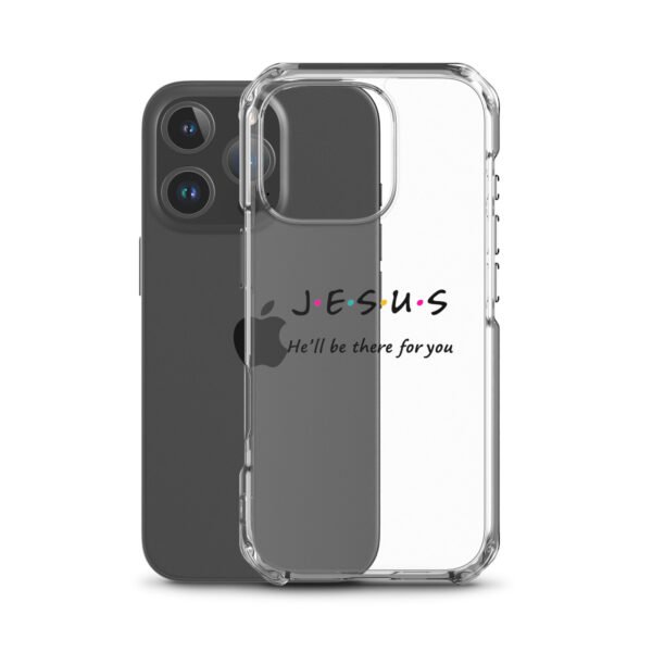 Jesus - He'll Be There For You - Clear Case for iPhone® - Image 56