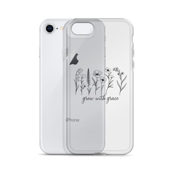 Grow wityh Grace - Clear Case for iPhone® - Image 2