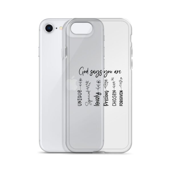 God Says You Are - Clear Case for iPhone® - Image 18