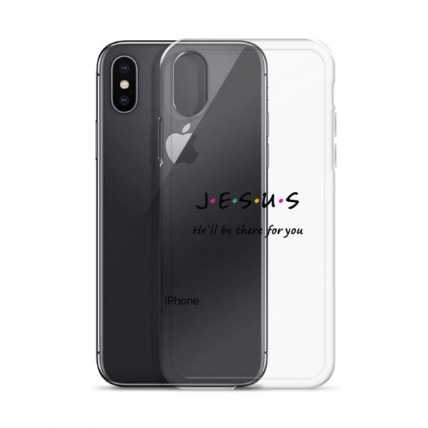 Jesus - He'll Be There For You - Clear Case for iPhone® - Image 4