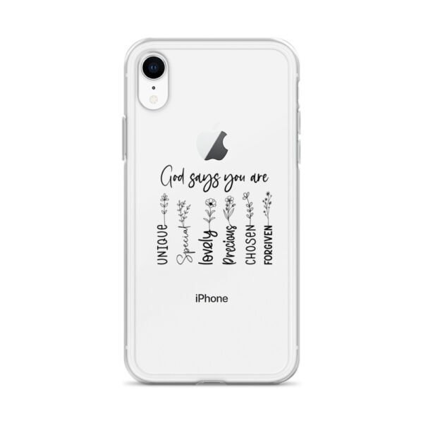 God Says You Are - Clear Case for iPhone® - Image 9