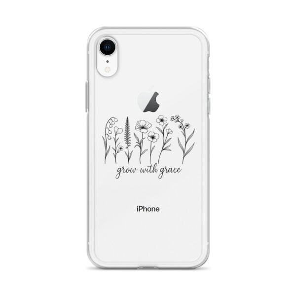 Grow wityh Grace - Clear Case for iPhone® - Image 9