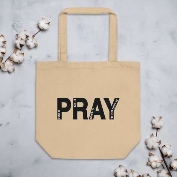 Pray - Eco Tote Bag - Image 3