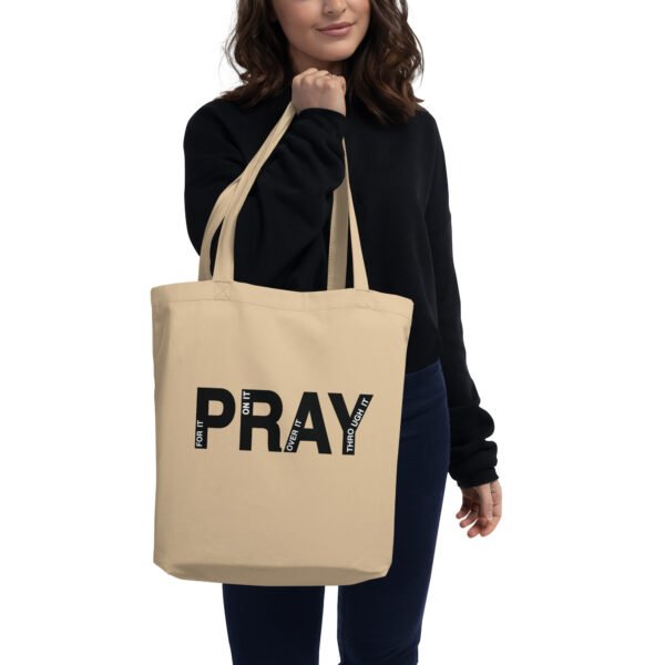 Pray - Eco Tote Bag - Image 4