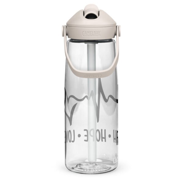 Faith - Flip straw water bottle - Image 4
