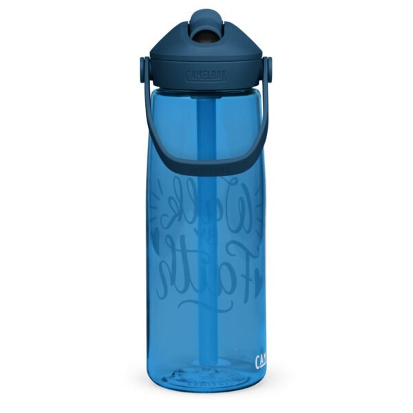 Walk By Faith - Flip straw water bottle - Image 6