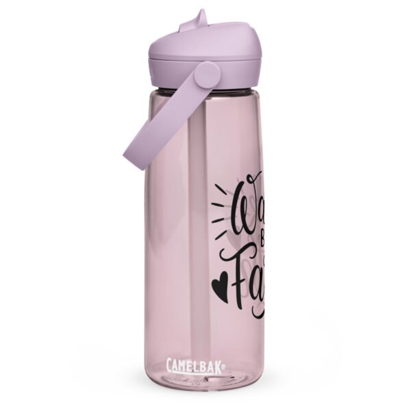 Walk By Faith - Flip straw water bottle - Image 11