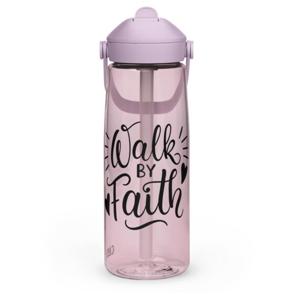 Walk By Faith - Flip straw water bottle