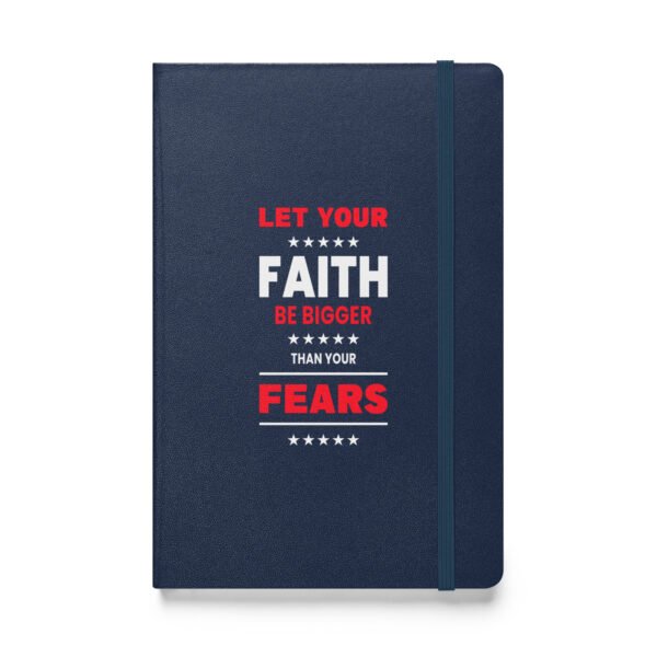 Let Your Faith Be Bigger - Hardcover bound notebook - Image 2