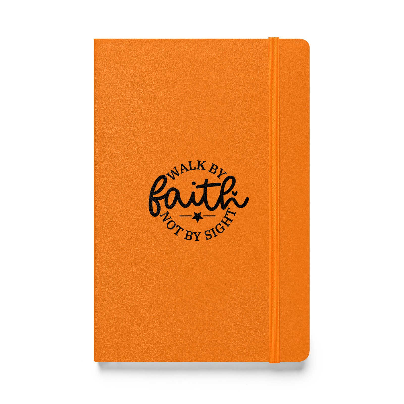 Walk By Faith - Hardcover bound notebook - Image 2
