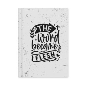 The World Became Flash - Hardcover journal matte