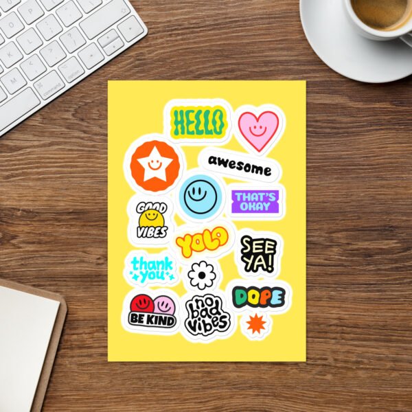 Set of 15 - Sticker sheet - Image 2