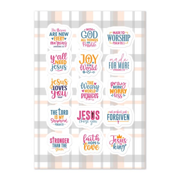 Set of 15 - Sticker sheet - Image 3
