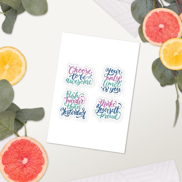 Set of four - Sticker sheet - Image 2