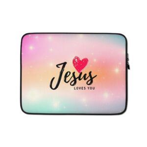 Jesus Loves You - Laptop Sleeve