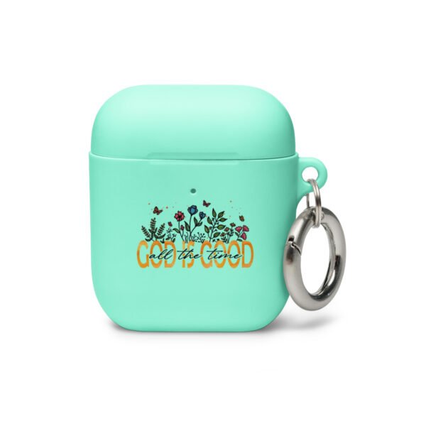 God Is Good All The Time - Rubber Case for AirPods® - Image 9