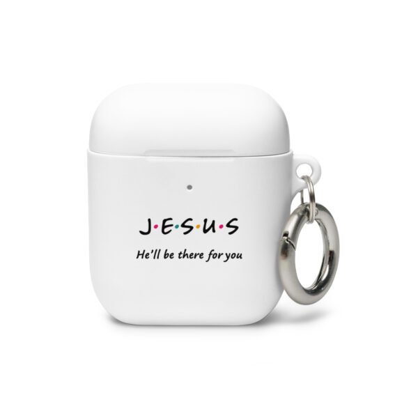 Jesus - He'll be There for You - Rubber Case for AirPods® - Image 2