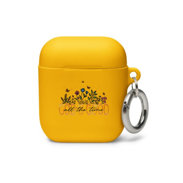 God Is Good All The Time - Rubber Case for AirPods® - Image 5