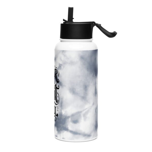 Your Only Limit is You - Stainless steel water bottle with a straw lid - Image 3