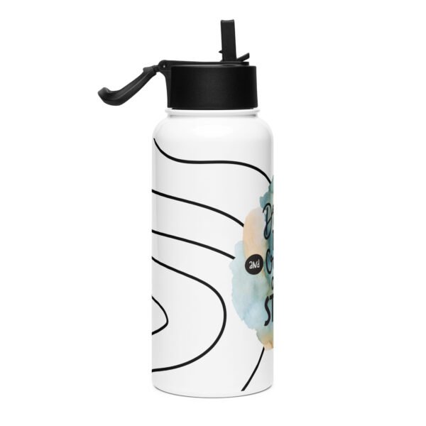 Dream Big and Create your Own Story - Stainless steel water bottle with a straw lid - Image 4