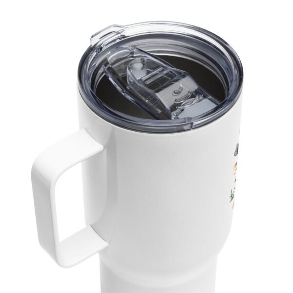 Be the Change you Hope to See - Travel mug with a handle - Image 6