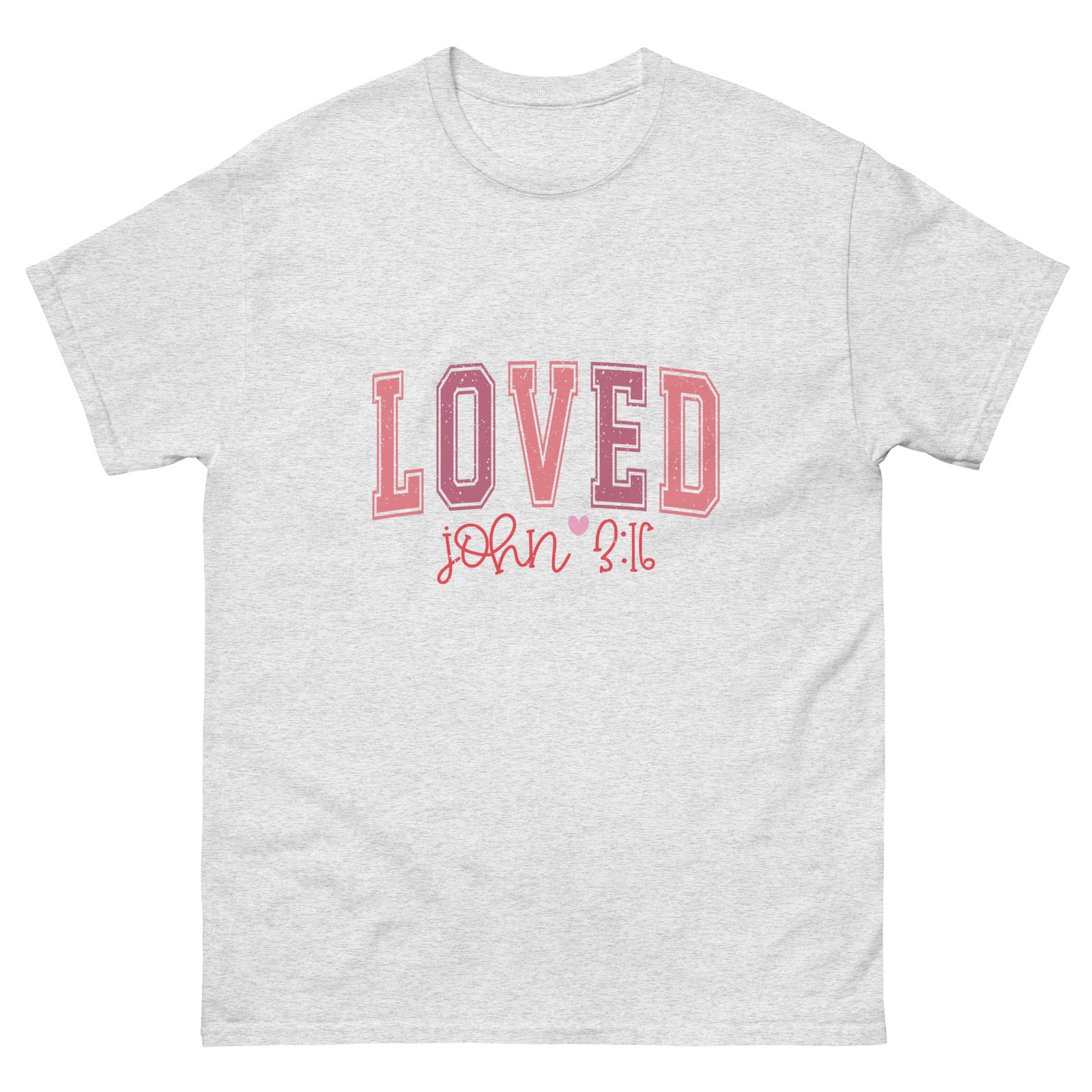 Loved - Unisex classic tee - Image 8