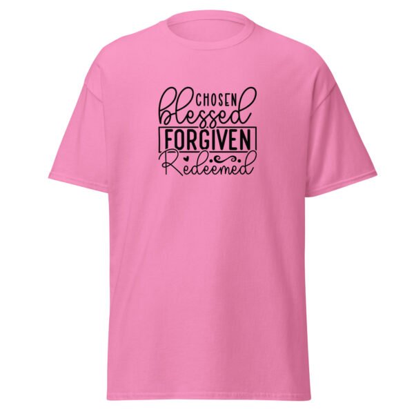 Chosen, Blessed, Forgiven, Redeemed - Unisex classic tee - Image 2
