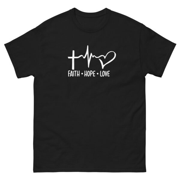 Faith - Hope - Love - Unisex classic tee - Image 21